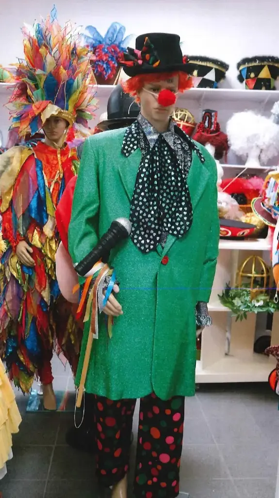 376 Clown dandy vert