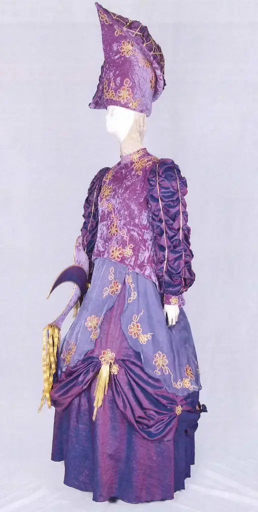 165-166 Dame violette