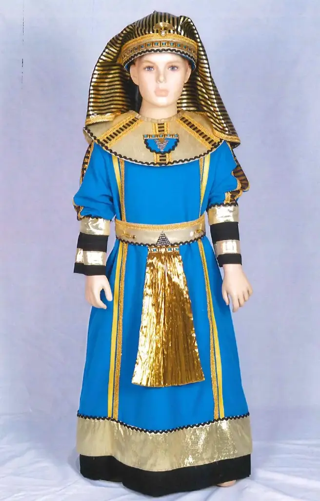 [186] 186 Égyptien bleu enfant