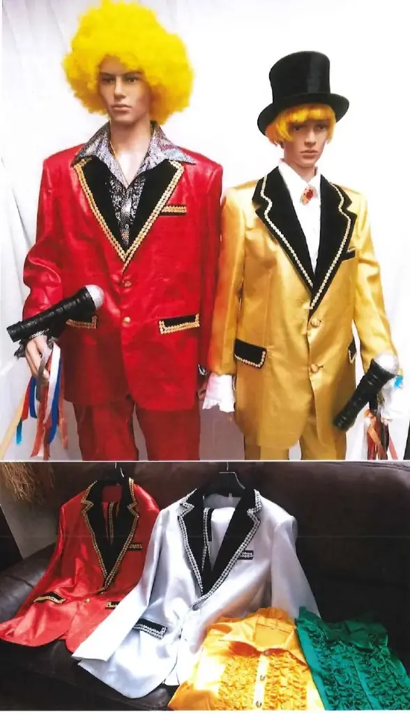 314-315-316 Costume disco Rouge