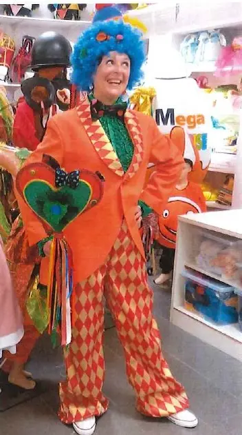 [378] 378 Clown dandy orange